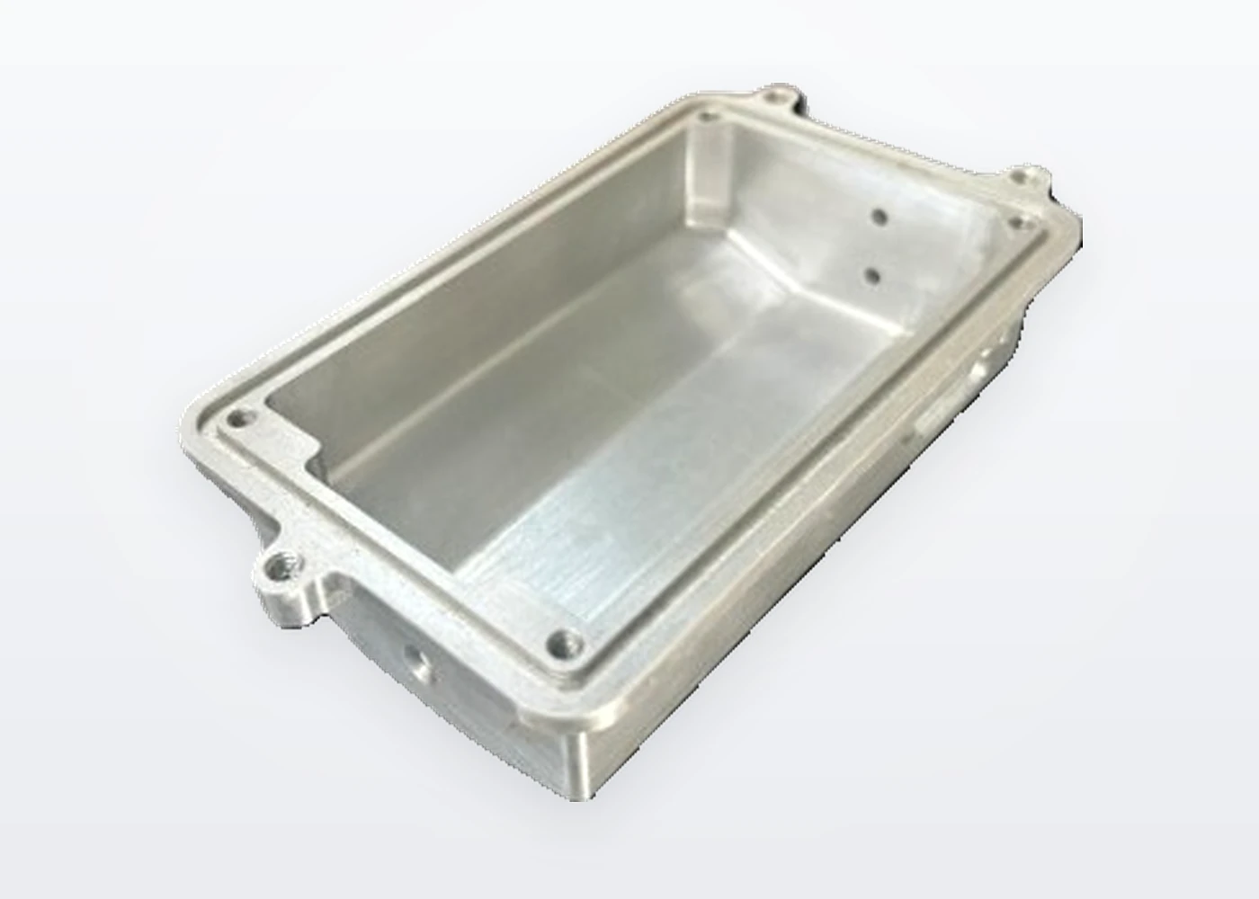 Machined equipment housing